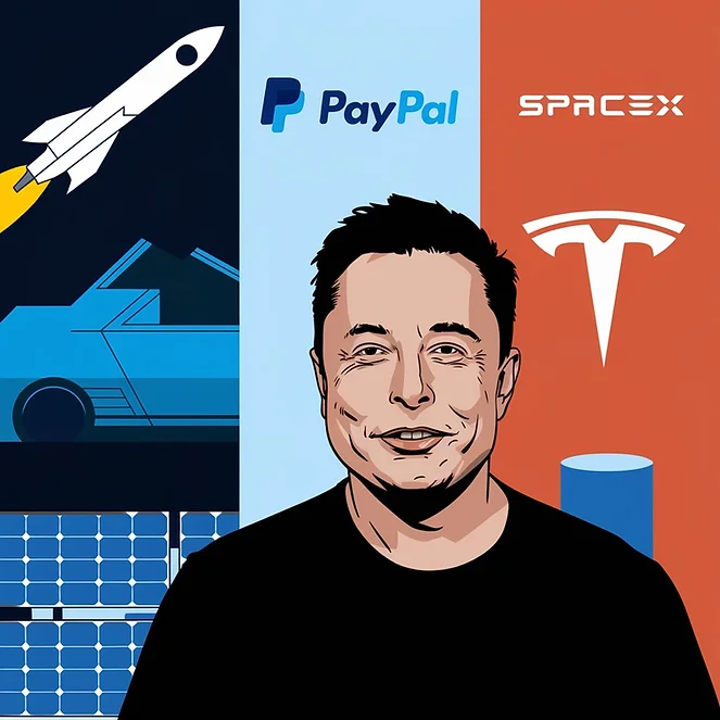 Elon Musk: The Visionary Behind Tesla, SpaceX, X, and More – Companies, Innovations & Untold Facts 3 73e256 13526e1874084f92abd3d52bfbc6ccf2mv2niftytechfinds