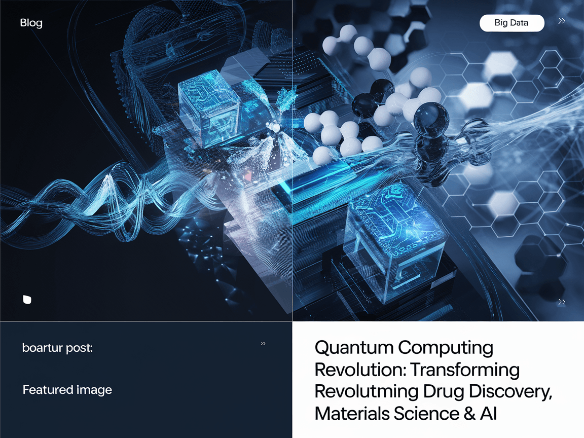 The Future of Science: How Quantum Computing is Transforming Drug Discovery & Materials Science