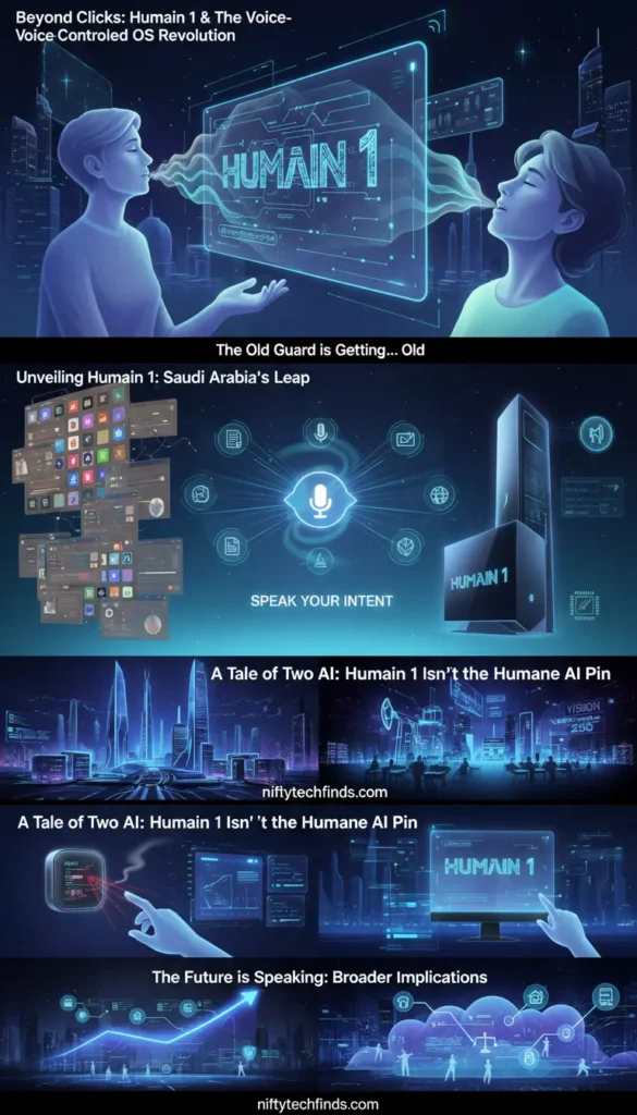 Saudi Arabia’s Humain, an AI startup backed by the kingdom’s Public Investment Fund and chaired by Crown Prince Mohammed bin Salman, has launched Humain 1—the world’s first voice-controlled AI operating system. This launch is more than just a product announcement; it signals a bold reimagining of how humanity interacts with computers, positioning Saudi Arabia at the forefront of global artificial intelligence leadership.​