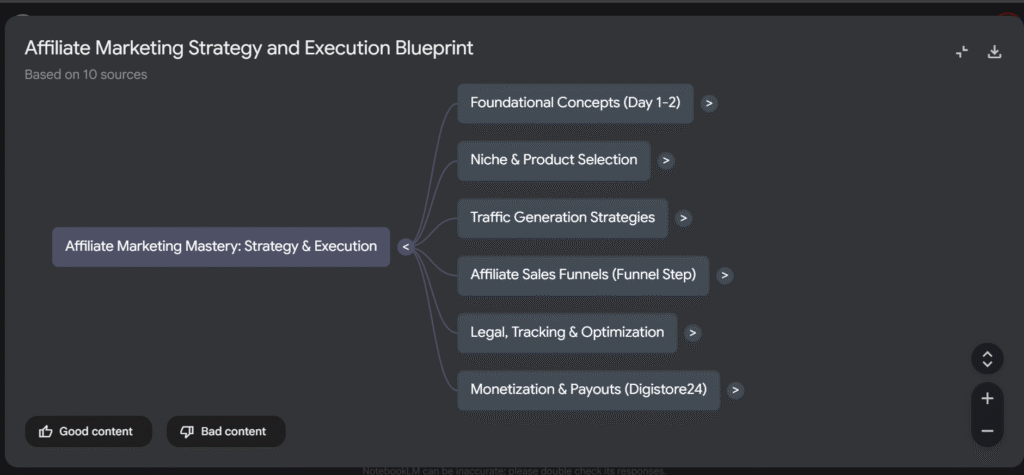Google NotebookLM Explained: Your Ultimate AI Research Assistant (2025 Guide) 5 Creating mindmap with Google Notebook Lm