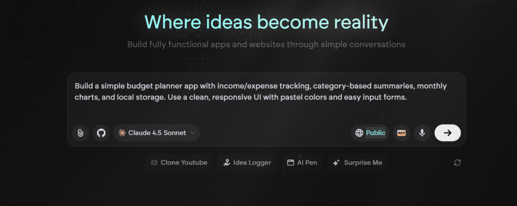Emergent AI App | Fullstack App Builder & Website Creator