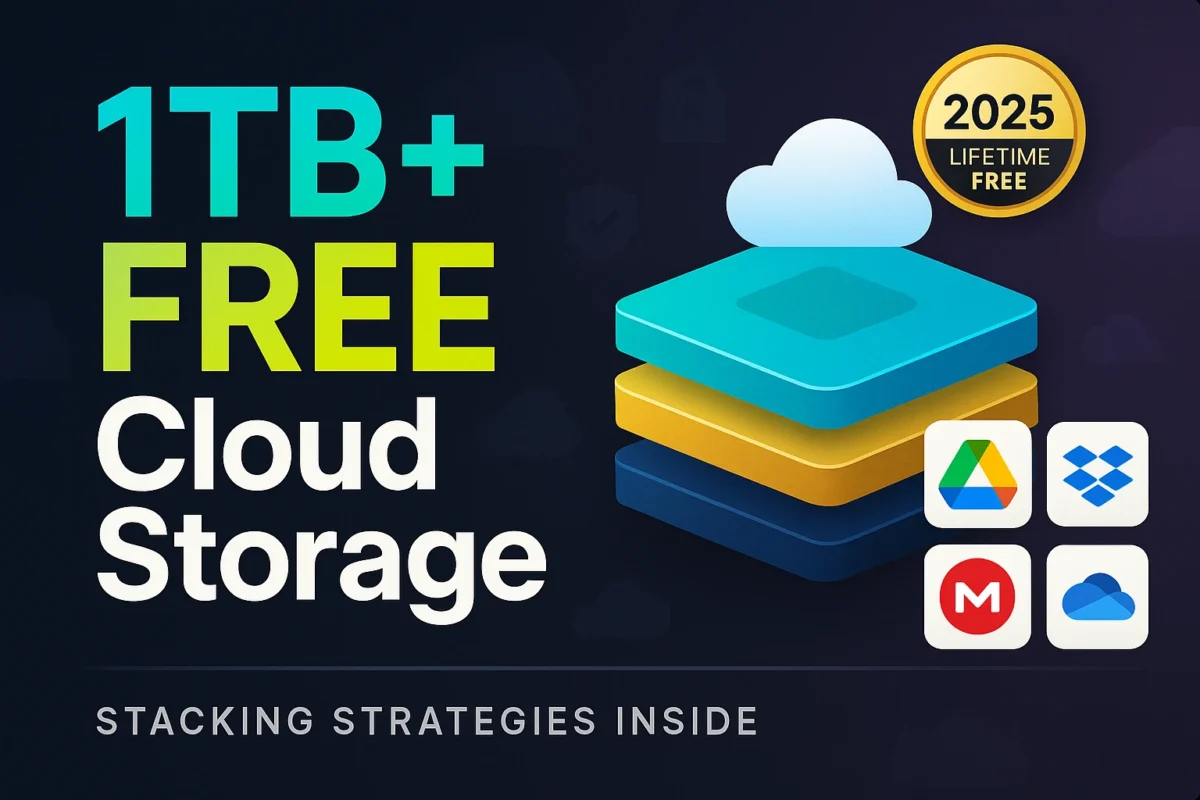 40 Free Cloud Storage 100GB+ Services (2025 Lifetime)