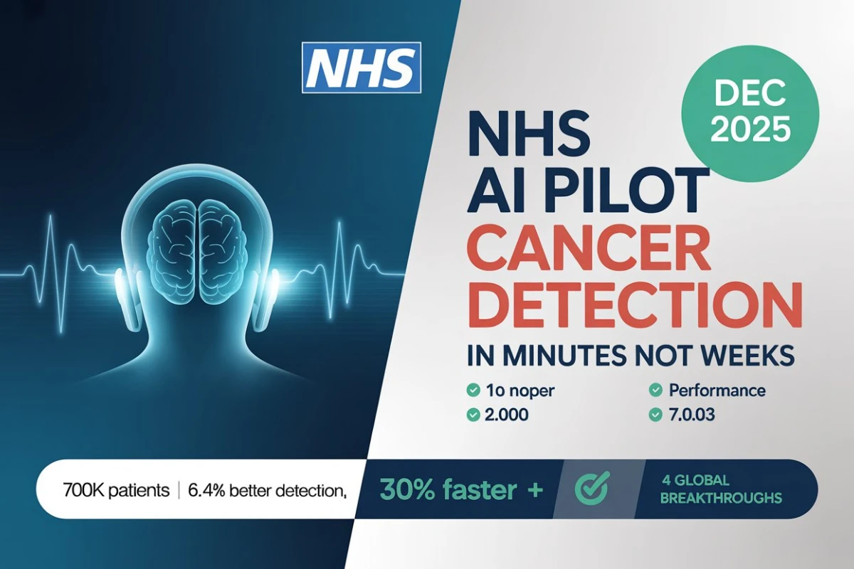 NHS Cancer AI Pilot: Faster Diagnoses with EEG Tools—And 4 Similar Breakthroughs 1 NHS AI Pilot Cancer Detection