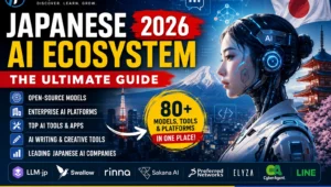 Japanese AI ecosystem 2026 open source models enterprise AI tools diagram