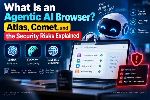 What Is an Agentic AI Browser? Atlas, Comet, and the Security Risks Explained