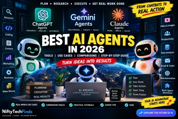 Best AI Agents in 2026: ChatGPT, Gemini, Claude & the Future of Agentic AI