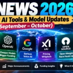 AI News 2026 — Biggest AI Tools & Model Updates (September–October)