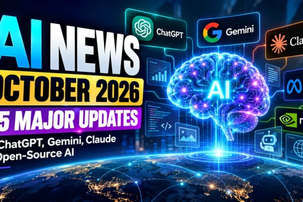 AI News October 2026: The 15 Biggest AI Updates So Far